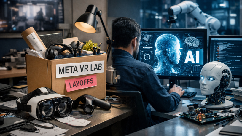 Metaverso perde espaço para a IA: reestruturação da Meta sinaliza nova era na tecnologia